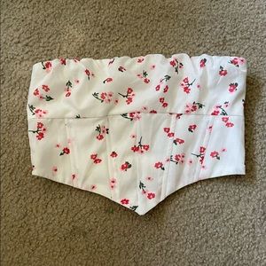Princess Polly floral corset top